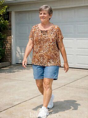 Hearts Of Palm Tribal Fusion Top NWT